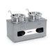 Nemco 6120A-ICL-220 (2) 4 qt Countertop Soup Warmer w/ Thermostatic Controls, 220v/1ph-cityfoodequipment.com