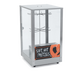 Nemco 6403 Revolving Pretzel Merchandiser w/ Illuminated Interior & 27 1/4 x 15 1/8 x 18 1/8", 120V-cityfoodequipment.com