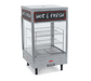 Nemco 6455 22 1/4" Full Service Countertop Heated Display Case - (3) Shelves, 120v-cityfoodequipment.com
