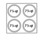 Nemco 67409 Adapter Plate w/ (4)7 1/4 qt Inset Holes For Model 6060A-cityfoodequipment.com