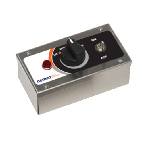Nemco 69008 Remote Control Box w/ (1) On/Off Power Switch & Pilot Light, Infinite Control, 120v-cityfoodequipment.com