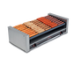 Nemco 8036SX-SLT-220 36 Hot Dog Roller Grill w/ Manual Controls - Slanted Top, 220v-cityfoodequipment.com