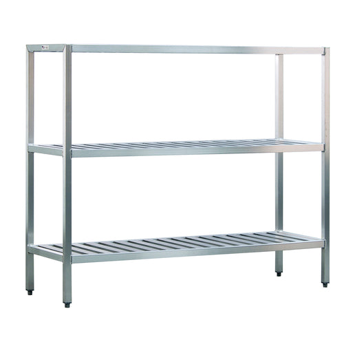New Age 72" Heavy-duty Shelving Unit w/ 1000 lb Capacity, Aluminum (1044TB)-cityfoodequipment.com