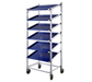 New Age 22"W 7 Sheet Pan Rack w/ 8 3/4" Bottom Load Slides (1137)-cityfoodequipment.com