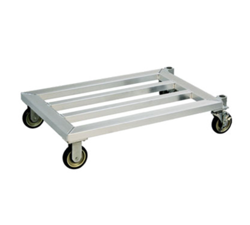 New Age 61 3/4" Mobile Dunnage Rack w/ 1000 lb Capacity, Aluminum (1207)-cityfoodequipment.com
