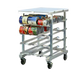 New Age 41"H Mobile Can Rack w/ (72) #10 or (96) #5 Capacity (1227)-cityfoodequipment.com