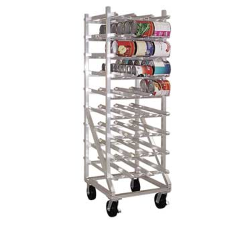 New Age 78"H Mobile Can Rack w/ (162) #10 or (216) #5 Capacity (1250CK)-cityfoodequipment.com