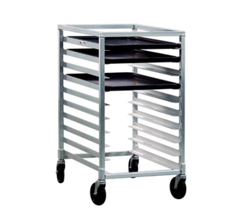 New Age 20 3/8"W 10 Sheet Pan Rack w/ 3" Bottom Load Slides (1312)-cityfoodequipment.com