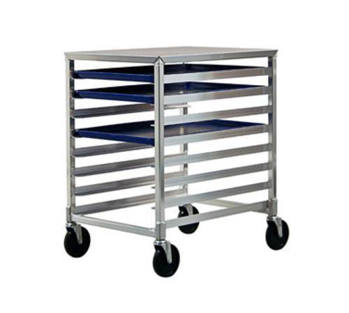 New Age 20 3/8"W 8 Sheet Pan Rack w/ 3" Bottom Load Slides (1313)-cityfoodequipment.com