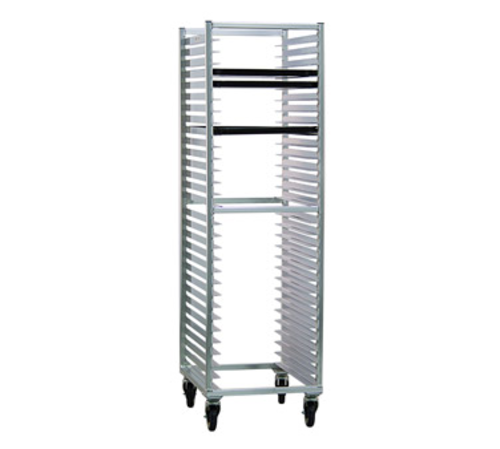 New Age 20 3/8"W 30 Sheet Pan Rack w/ 2" Bottom Load Slides (1330)-cityfoodequipment.com