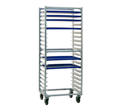 New Age 28 3/8"W 20 Sheet Pan Rack w/ 3" Bottom Load Slides (1331S)-cityfoodequipment.com