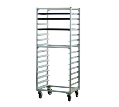 New Age 28 3/8"W 15 Sheet Pan Rack w/ 4" Bottom Load Slides (1332S)-cityfoodequipment.com