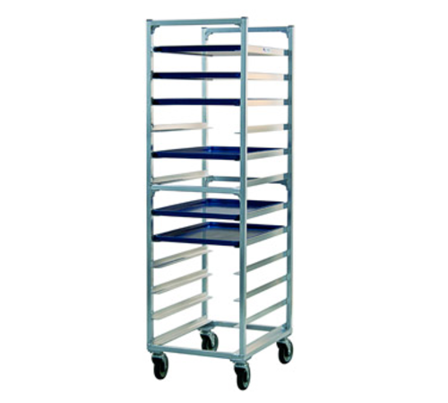 New Age 20 3/8"W 12 Sheet Pan Rack w/ 5" Bottom Load Slides (1333)-cityfoodequipment.com