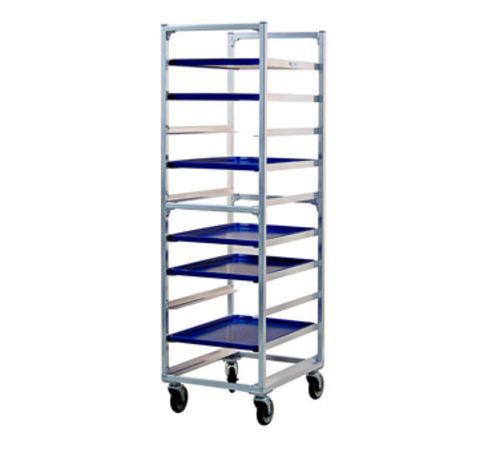 New Age 20 3/8"W 10 Sheet Pan Rack w/ 6" Bottom Load Slides (1334)-cityfoodequipment.com