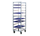 New Age 20 3/8"W 10 Sheet Pan Rack w/ 6" Bottom Load Slides (1334)-cityfoodequipment.com