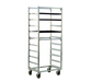 New Age 28 3/8"W 10 Sheet Pan Rack w/ 6" Bottom Load Slides (1334S)-cityfoodequipment.com