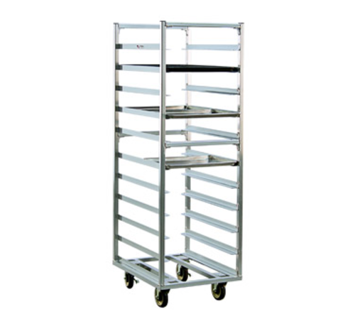 New Age 20 3/8"W 11 Sheet Pan Rack w/ 5" Bottom Load Slides (1337)-cityfoodequipment.com