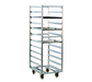 New Age 20 3/8"W 11 Sheet Pan Rack w/ 5" Bottom Load Slides (1337)-cityfoodequipment.com