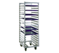 New Age 20 3/8"W 18 Sheet Pan Rack w/ 3" Bottom Load Slides (1338)-cityfoodequipment.com