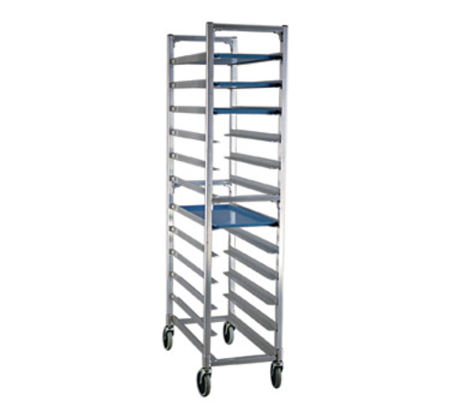 New Age 25 1/2"W 18 Platter Pan Rack w/ 7 1/2" Bottom Load Slides (1349)-cityfoodequipment.com