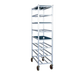 New Age 15"W 8 Platter Pan Rack w/ 7 1/4" Bottom Load Slides (1355M)-cityfoodequipment.com