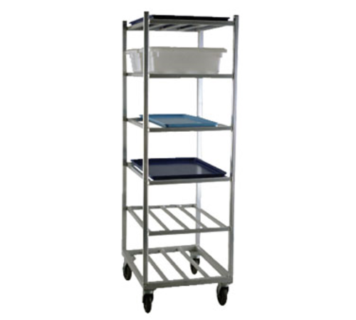 New Age 20 7/8"W 6 Specialty Pan Rack w/ 10 1/2" Bottom Load Slides (1356)-cityfoodequipment.com