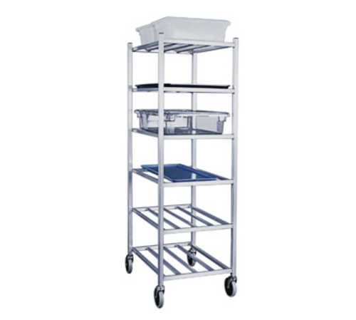 New Age 27"W 6 Specialty Pan Rack w/ 10 1/2" Bottom Load Slides (1356M)-cityfoodequipment.com