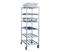 New Age 27"W 6 Specialty Pan Rack w/ 10 1/2" Bottom Load Slides (1356M)-cityfoodequipment.com