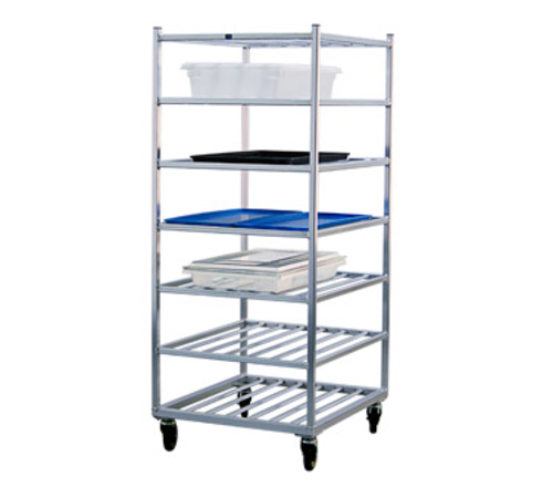 New Age 28 1/2"W 7 Specialty Pan Rack w/ 9" Bottom Load Slides (1357)-cityfoodequipment.com