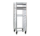 New Age 20 3/8"W 17 Bun Pan Rack w/ 3" Bottom Load Slides (1361)-cityfoodequipment.com
