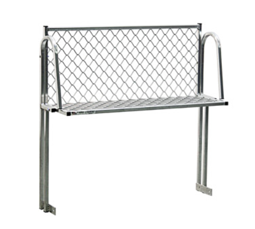 New Age Table Mount Boat Rack w/ Mounting Brackets & Hardware, 48x15", Aluminum (1371T)-cityfoodequipment.com