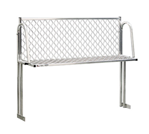 New Age Table Mount Boat Rack w/ Mounting Brackets & Hardware, 60x15", Aluminum (1372T)-cityfoodequipment.com