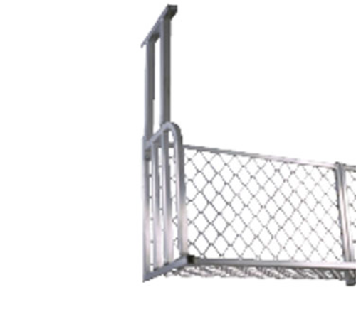 New Age 72" Boat Rack Ceiling Mounted Shelving W/ Mounting Hardware (1373CL)-cityfoodequipment.com
