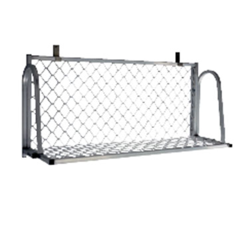 New Age Boat Rack Wall Mounted Shelf, 72"W x 15"D, Aluminum (1373W)-cityfoodequipment.com