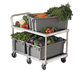 New Age Wet Produce Cart w/ 1200 lb Capacity (1408)-cityfoodequipment.com