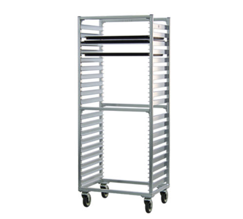 New Age 28 3/8"W 38 Bun Pan Rack w/ 1 1/2" Bottom Load Slides (1461S)-cityfoodequipment.com