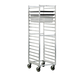New Age 20 3/8"W 17 Sheet Pan Rack w/ 3 1/2" Bottom Load Slides (1484)-cityfoodequipment.com