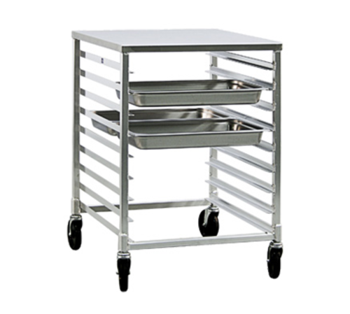 New Age 24 1/4"W 18 Steam Table Pan Rack w/ 3" Bottom Load Slides (1501)-cityfoodequipment.com