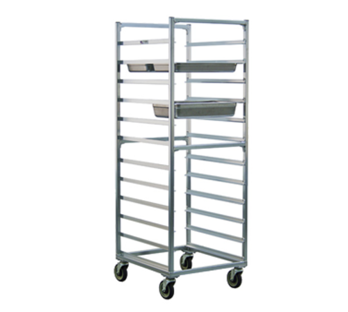 New Age 23 7/8"W 24 Steam Table Pan Rack w/ 5" Bottom Load Slides (1507)-cityfoodequipment.com
