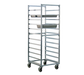 New Age 23 7/8"W 24 Steam Table Pan Rack w/ 5" Bottom Load Slides (1507)-cityfoodequipment.com