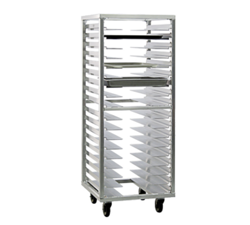 New Age 24 1/2"W 18 Sheet Pan Rack w/ 3" Bottom Load Slides (1637)-cityfoodequipment.com
