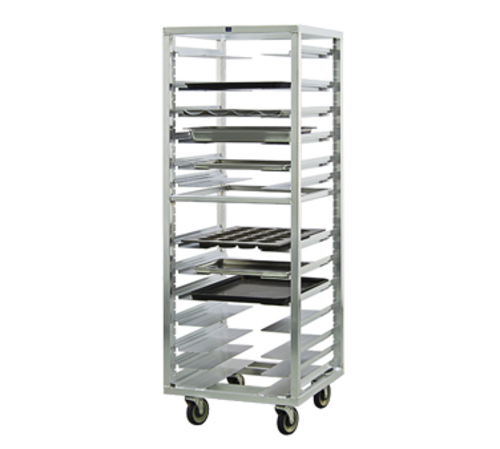 New Age 24 1/2"W 12 Sheet Pan Rack w/ 4 1/2" Bottom Load Slides (1650)-cityfoodequipment.com