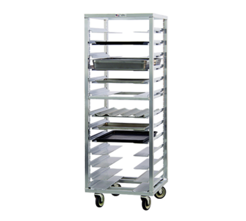 New Age 24 1/2"W 13 Sheet Pan Rack w/ 4 1/2" Bottom Load Slides (1655)-cityfoodequipment.com