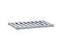 New Age T-Bar Shelf for Cantilever Shelving, 72"L x 24"W, Aluminum (2472TB)-cityfoodequipment.com
