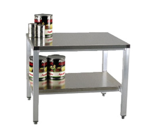 New Age 24" x 29" Stationary Equipment Stand for General Use, Undershelf (24ESS29)-cityfoodequipment.com