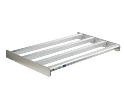 New Age HD Bar Shelf for Cantilever Shelving, 48"L x 24"W, Aluminum (2513)-cityfoodequipment.com