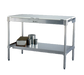 New Age 48" Poly Top Work Table w/ 5/8" Top, Aluminum Base, 30"D (30P48KD)-cityfoodequipment.com
