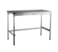 New Age 84" 16 ga Work Table w/ 304 Series Stainless Flat Top (30SS84KD)-cityfoodequipment.com