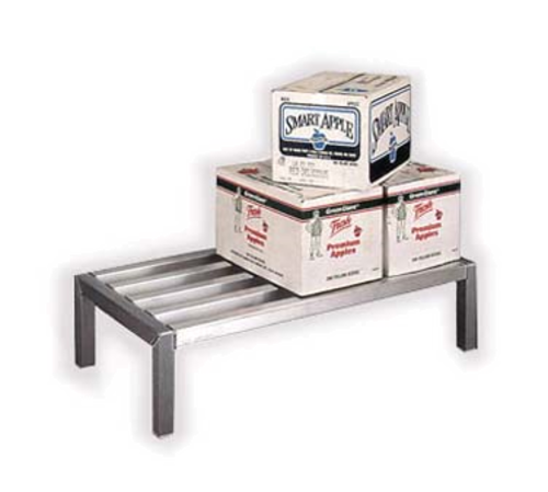 New Age 48" Stationary Dunnage Rack w/ 4000 lb Capacity, Aluminum (4005)-cityfoodequipment.com