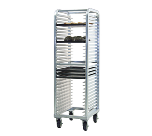 New Age 21 1/2"W 30 Bun Pan Rack w/ 2" Bottom Load Slides (4330)-cityfoodequipment.com